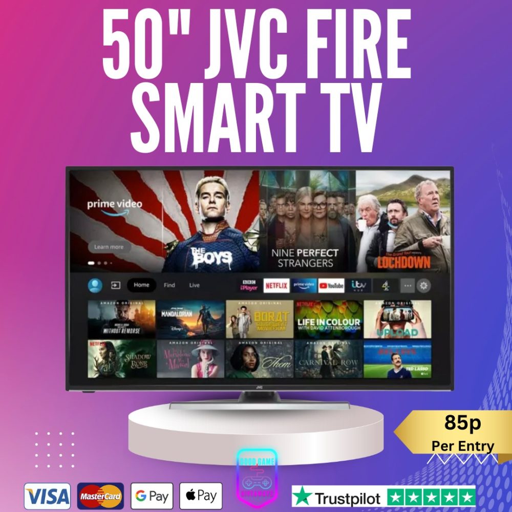 JVC Smart TV wit Good Game Giveaways UK