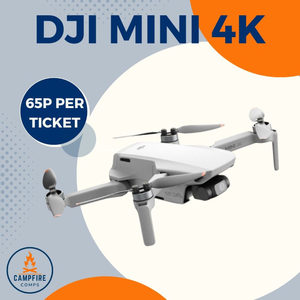 Win a dJI Mini 4k with Campfire Comps