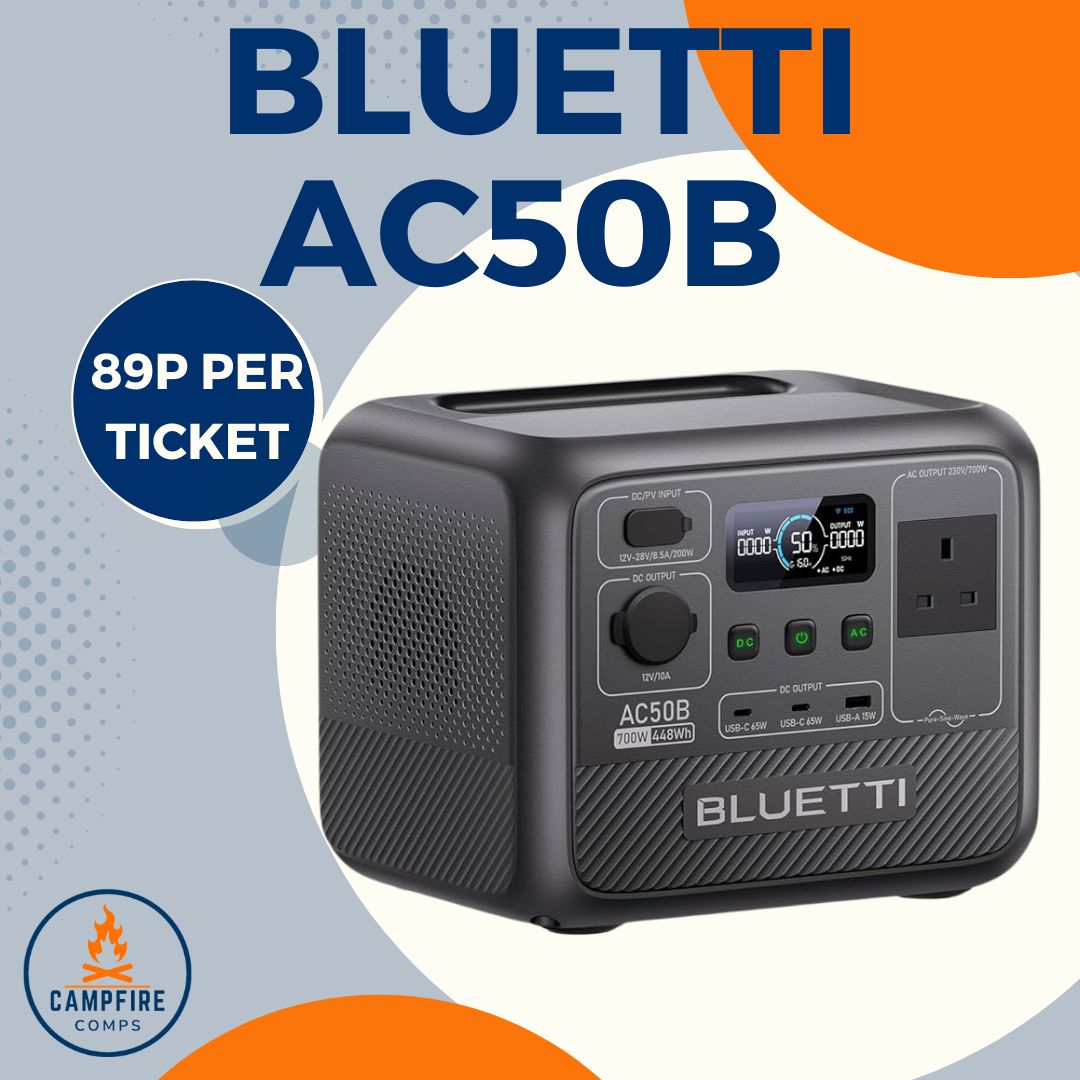 BLUETTI AC50B Portable Power Station | 700W 448Wh